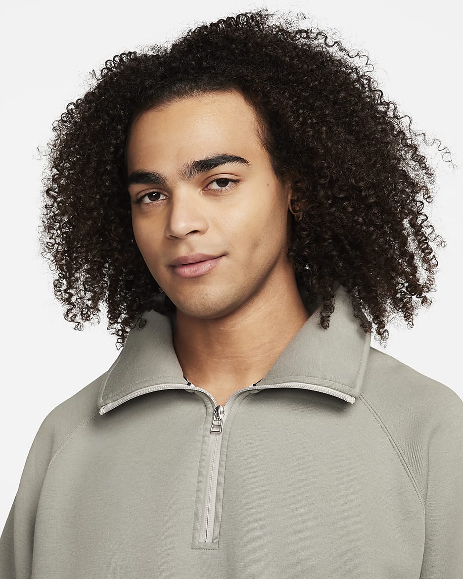 Sudadera de medio cierre para hombre Nike Tech Fleece Reimagined. Nike